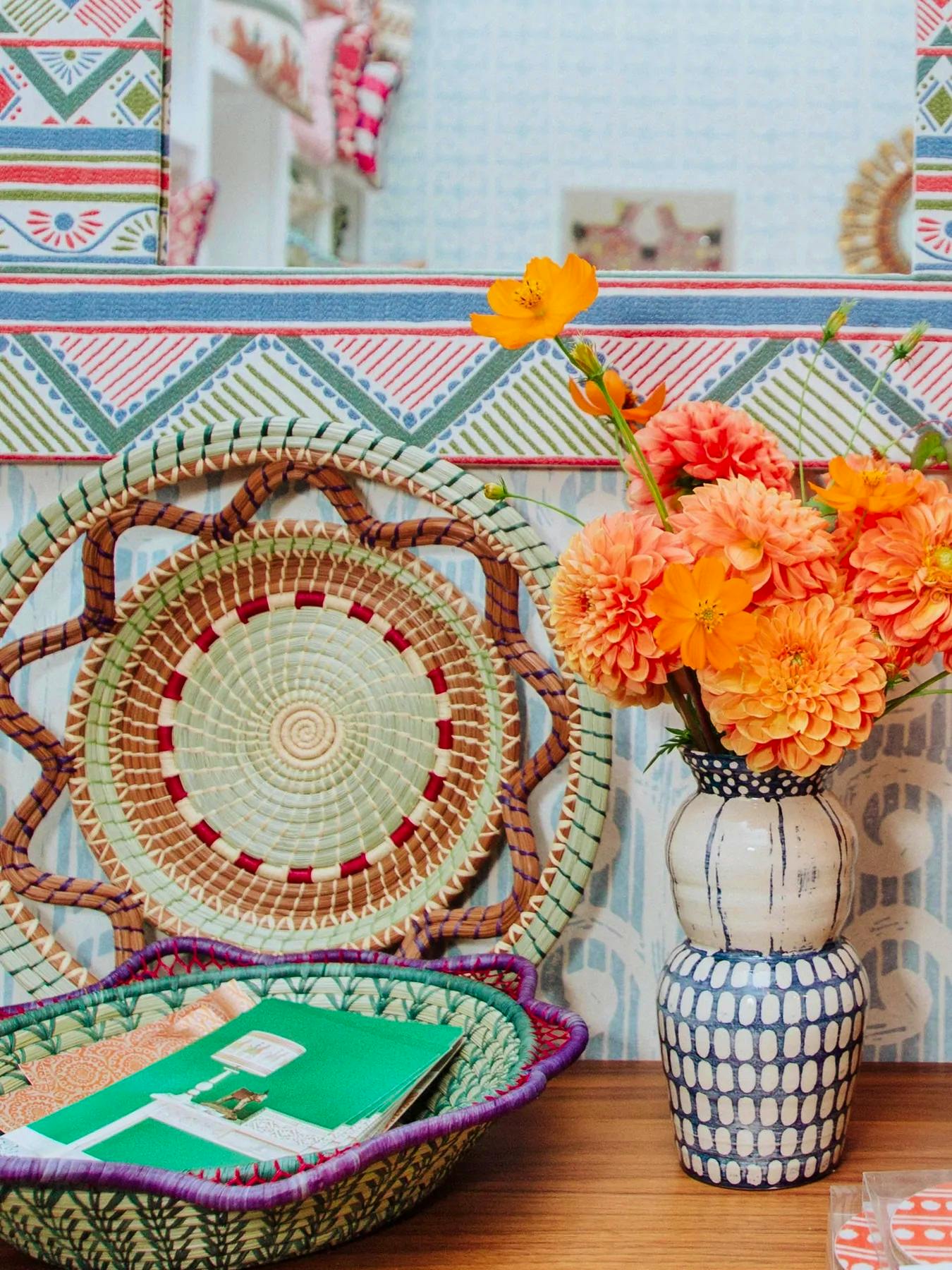 Wicklewood Green Multi Julia Basket, £75