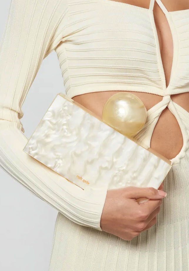 Cult Gaia Acrylic Clutch, £275