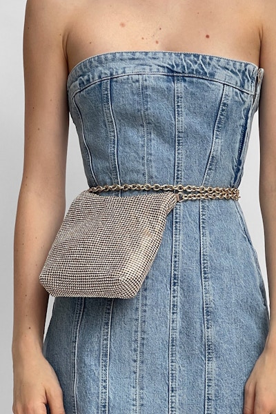 Zara Rhinestone Crossbody Bag, £29.99
