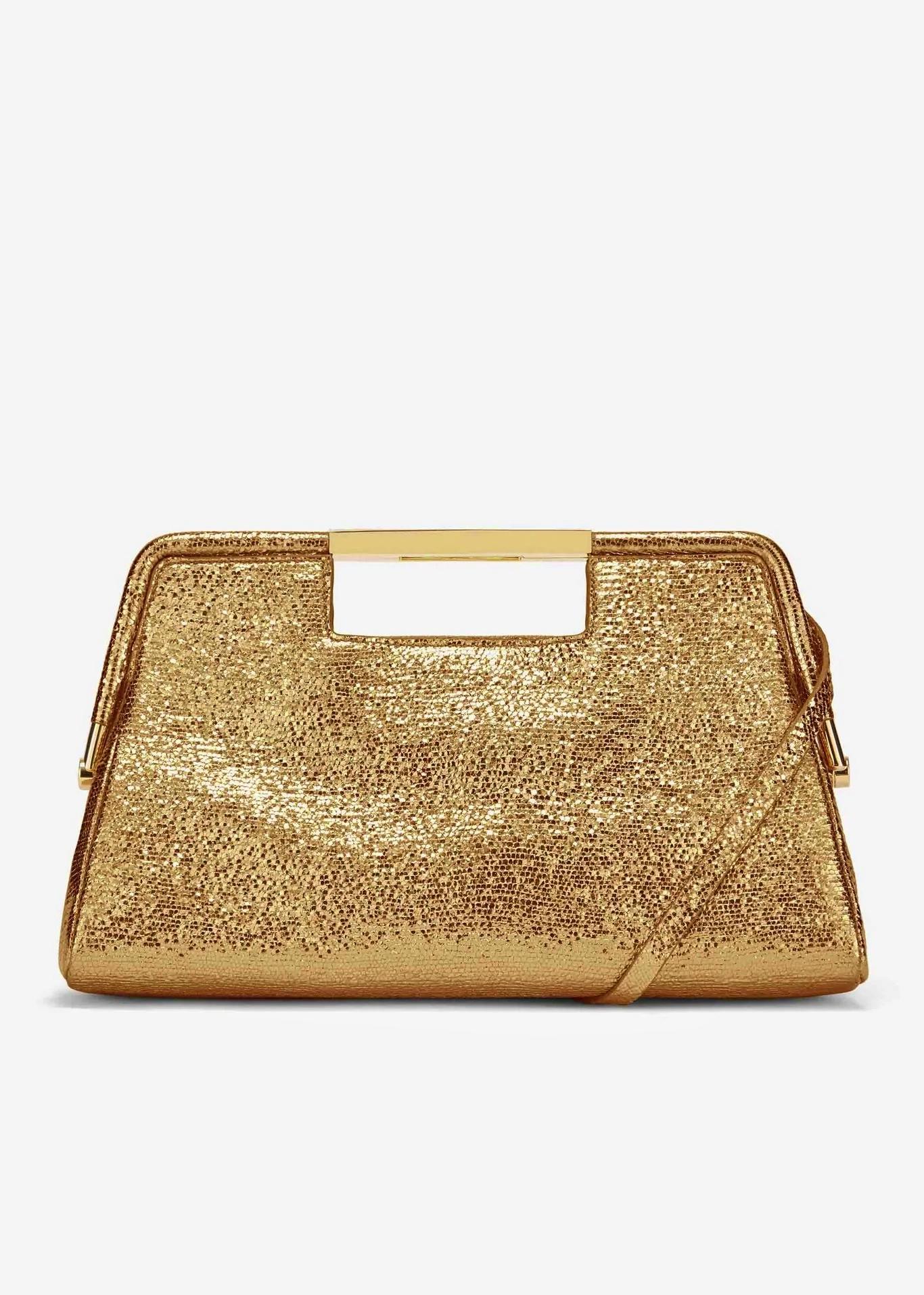 DeMellier The Seville Gold Metallic Bag, £395