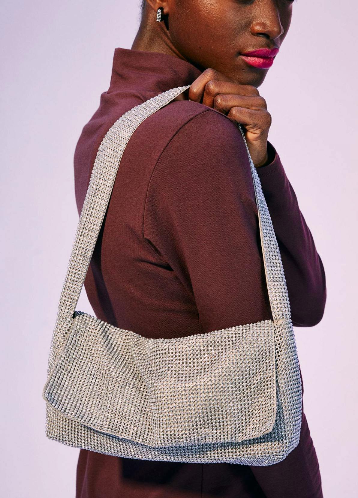 H&M Rhinestone Shoulder Bag, £39.99