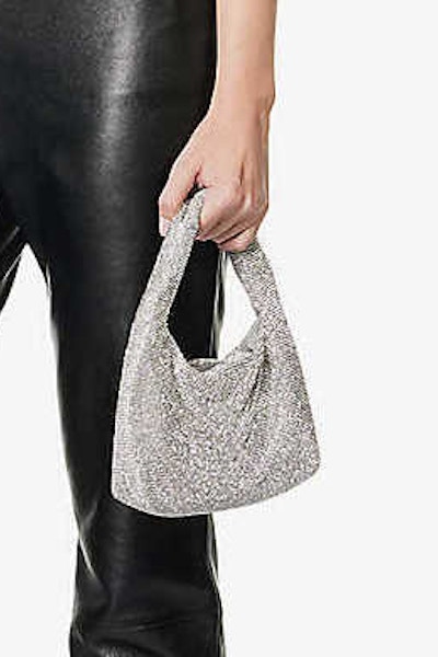 Kara Armpit Mini Mesh Shoulder Bag, £305