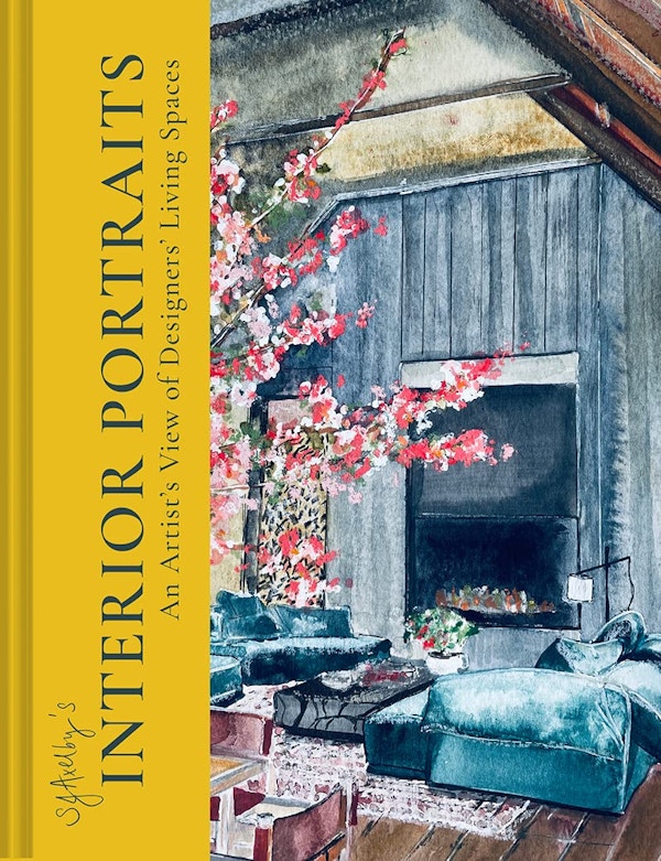 SJ Axelby’s Interior Portraits - Homes Of Leading Creatives Explored Through Gorgeous Watercolour Painting Hardcover
