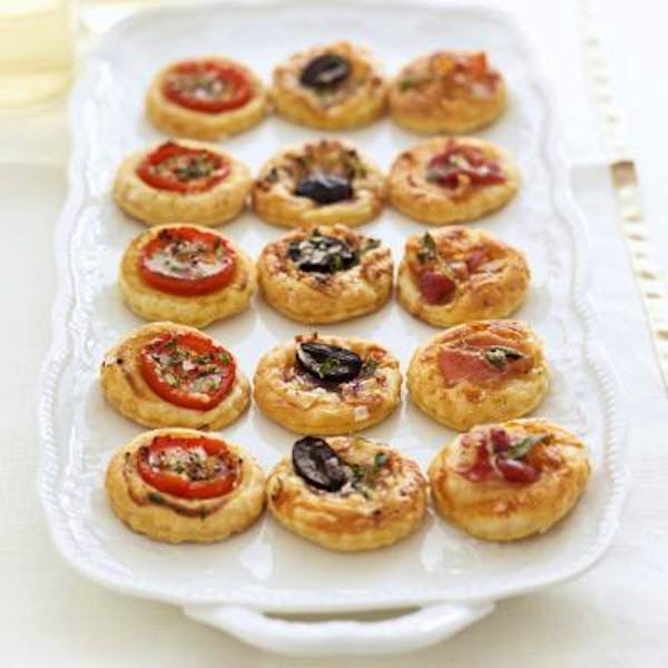 Delia Smith Mini Tarts With Three Toppings