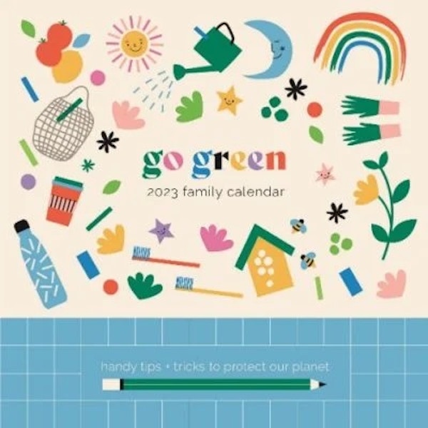 2023 Go Green Family Calendar (Calendar)