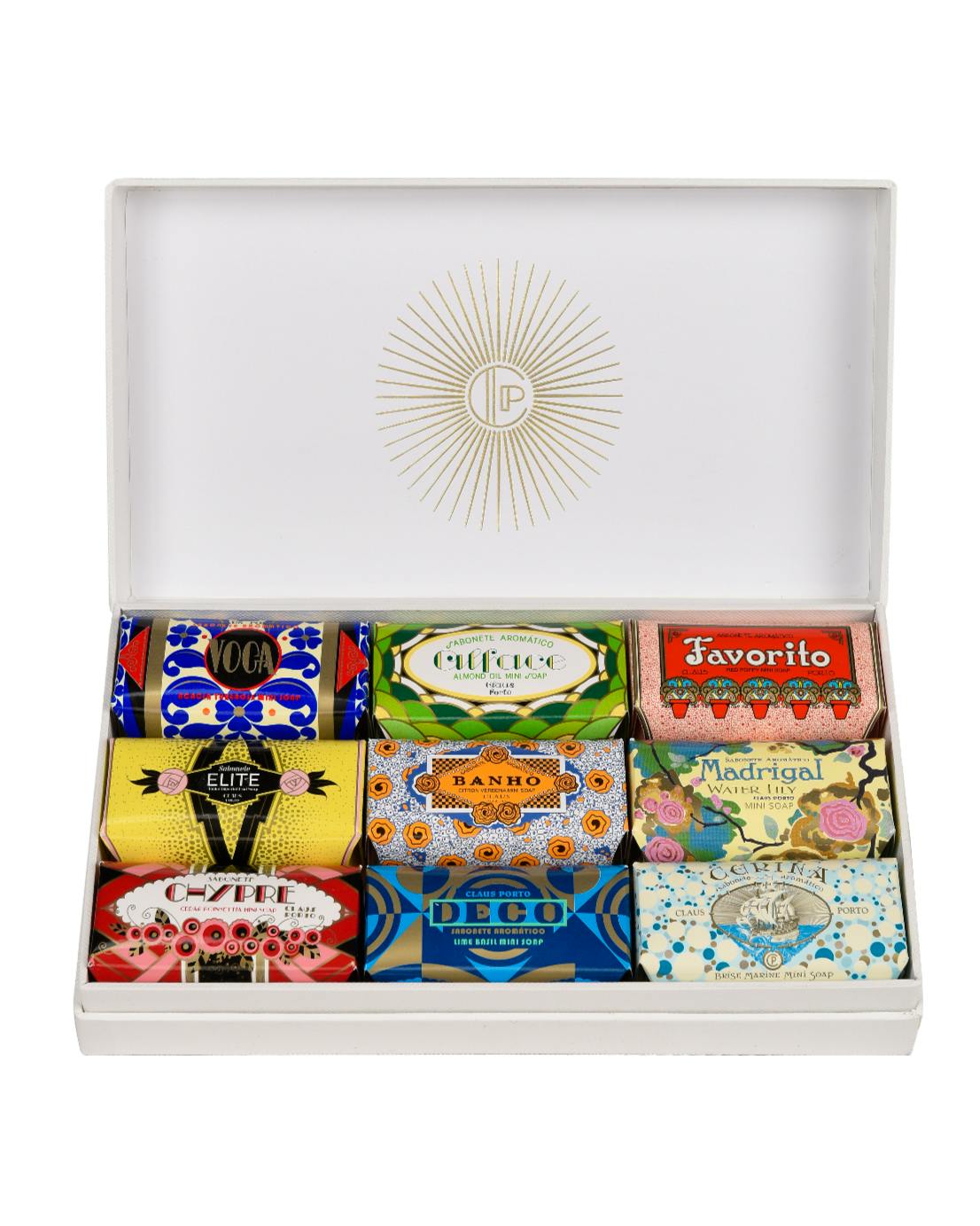 Claus Porto Deco Soap Gift Box, 9 x 50g, £65