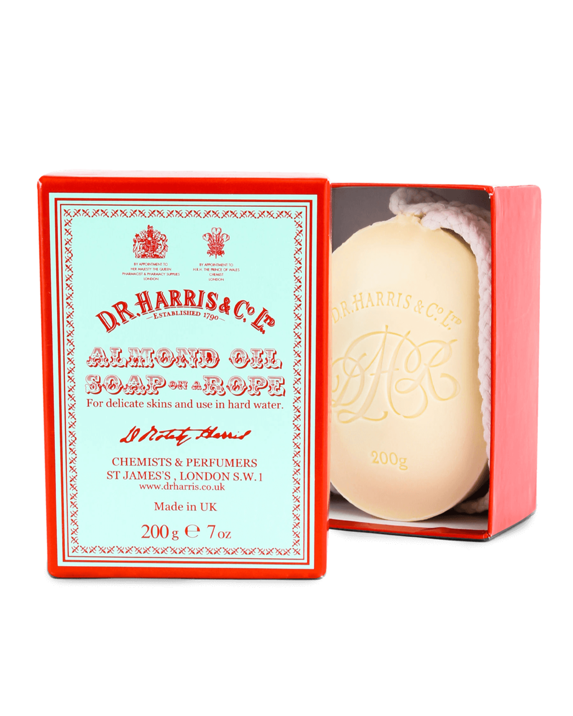 D R Harris Almond Oil Soap On A Rope, £18.50