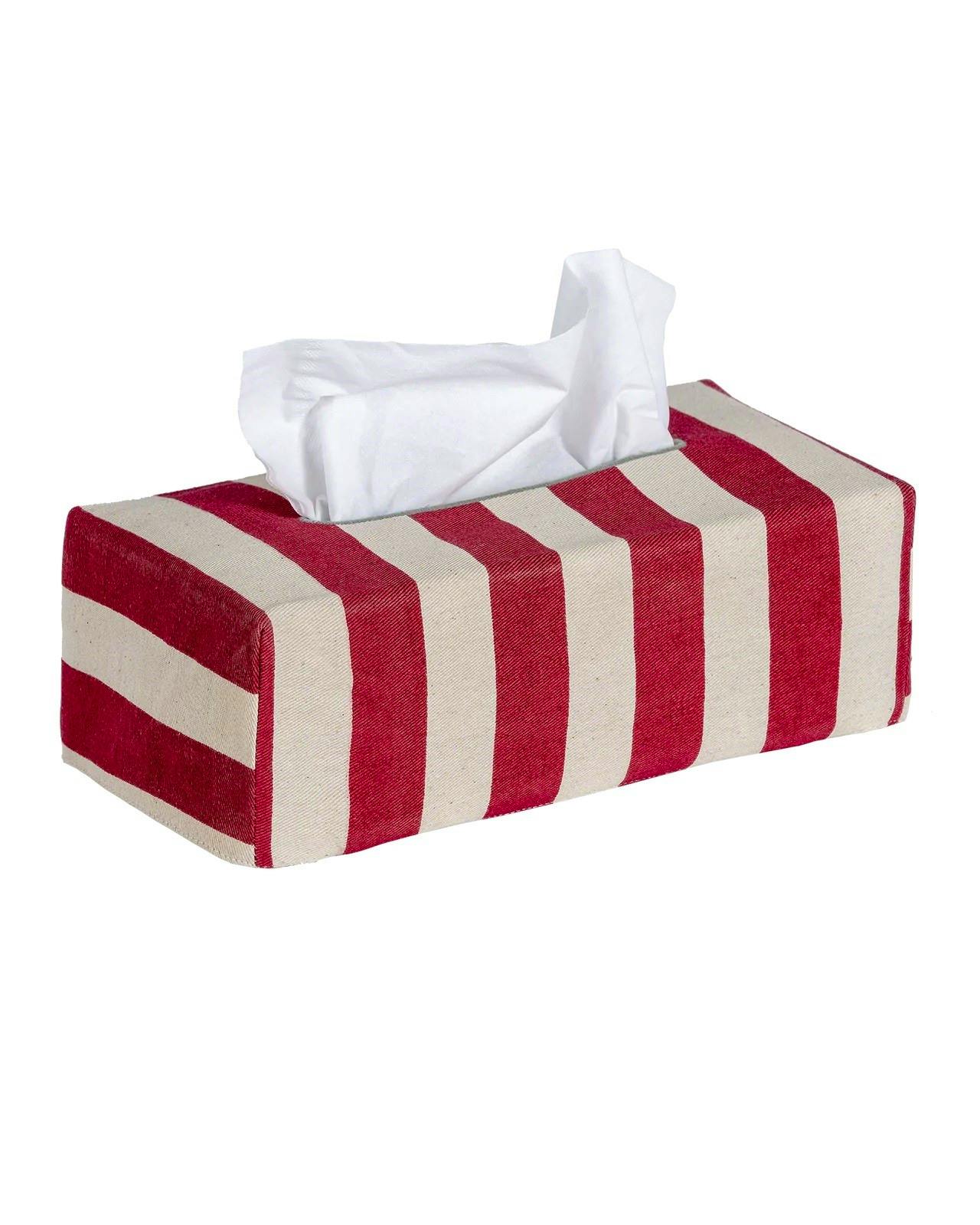 Alice Palmer & Co Tangier Red Tissue Box, £35