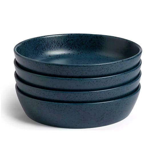 Habitiat Addison 4 Piece Stoneware Pasta Bowls, £22