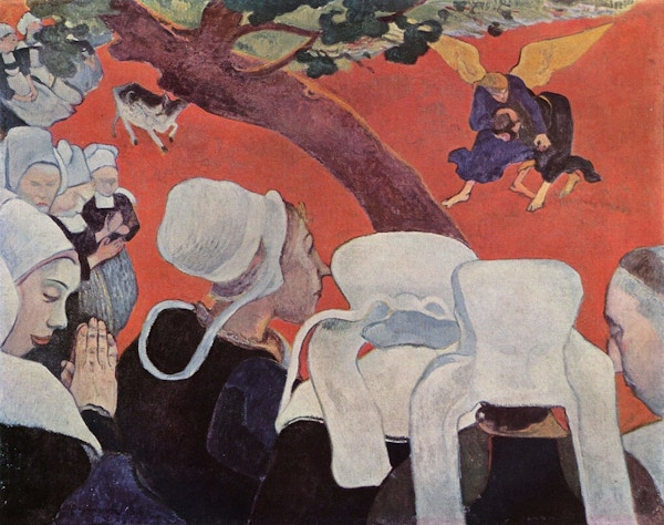 Paul Gauguin, Vision Of The Sermon (Jacob Wrestling With The Angel)