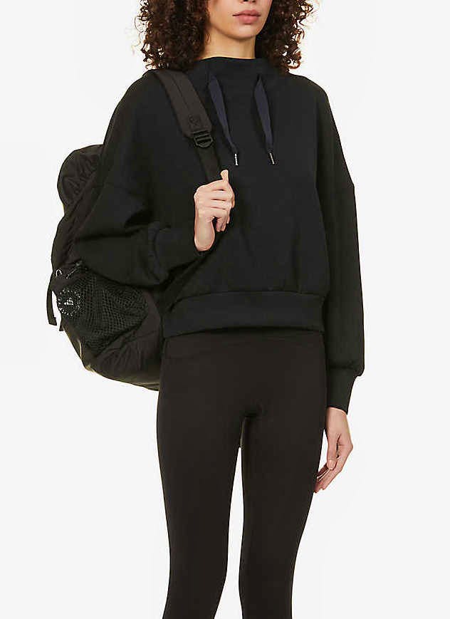 Spanx Active Airluxe At The Hip Stretch-Jersey Sweatshirt, £88
