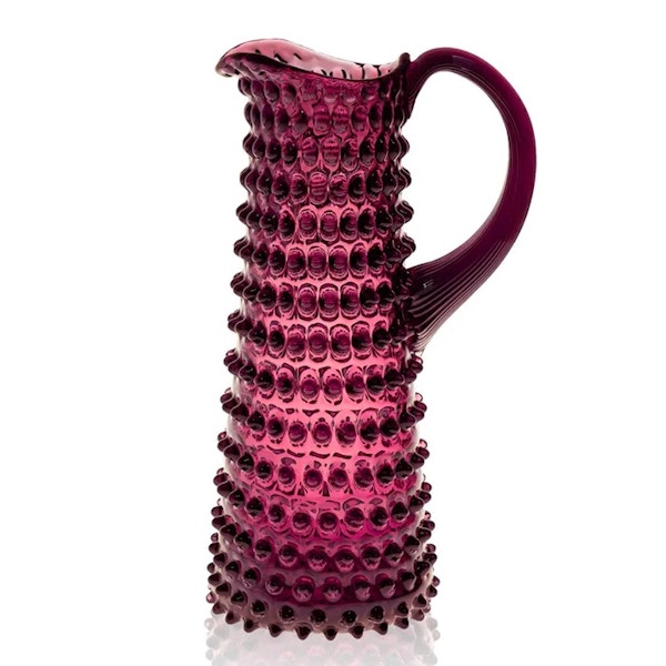 Host Home Hobnail Jug In Berry, £74