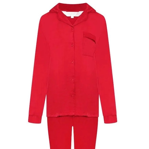 The NAP Co. Pyjama Set in Ruby £85