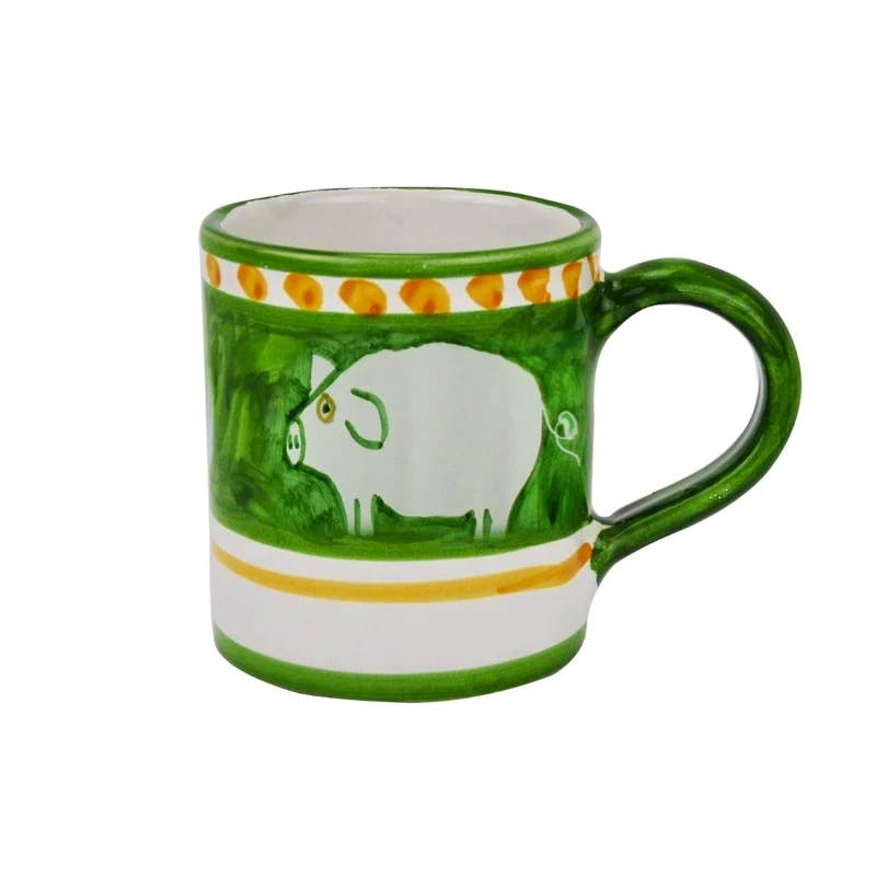 Divertimenti Amalfi Green Cortile Straight Mug, £27.50