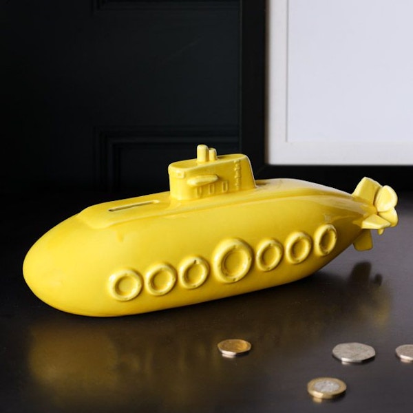 Rockett St George Yellow Submarine Money Box, £27