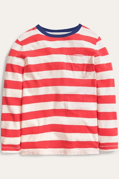 Boden Long Sleeved Washed T-Shirt, £15