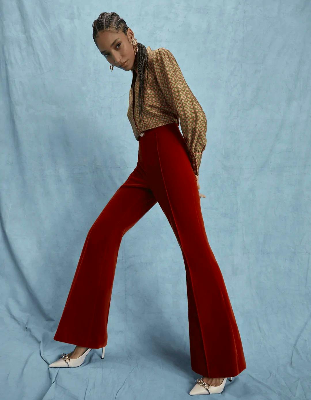 Jelly Burnt Orange Trousers £325