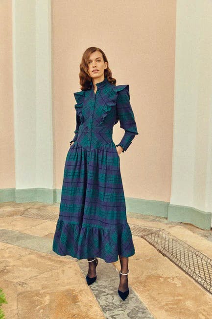 Diana Check Dress £475