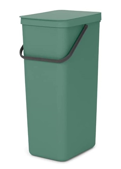 Brabantia Sort & Go Kitchen Recycling / General Waste Rubbish Bin (40L / Fir Green), £48.50