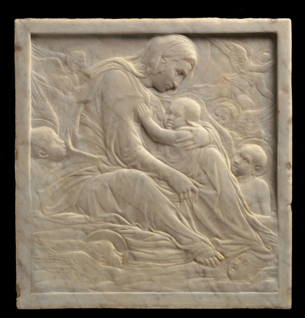 Donatello, Madonna Of The Clouds, Marble (c) 2023. Museum Of Fine Arts, Boston
