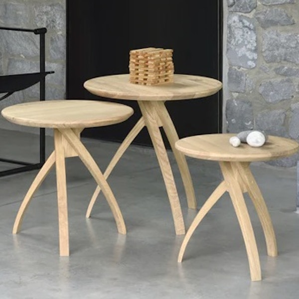 Central Living Oak Twist Side Table, £259