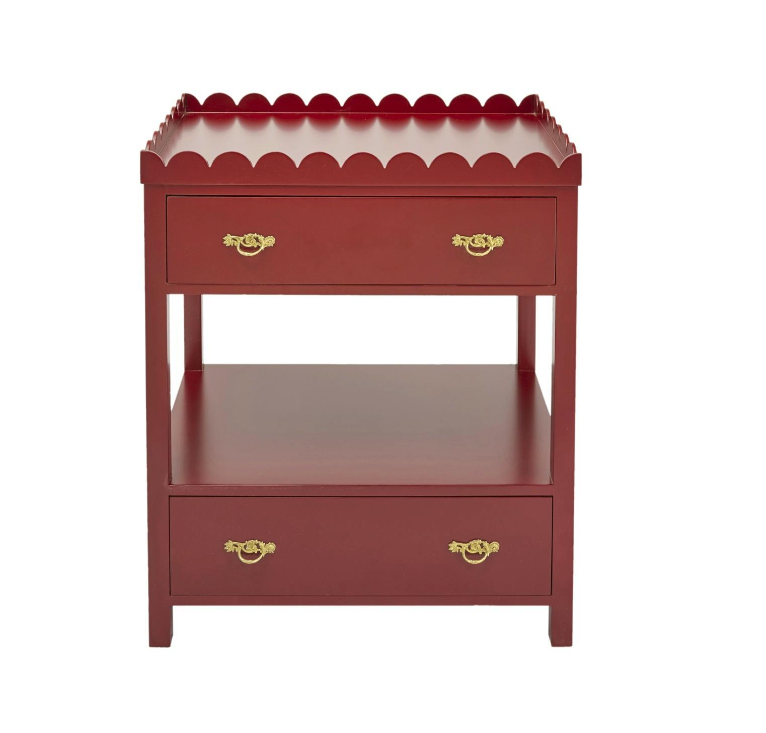 Sarah Vanrenen Scalloped Bedside Table, from £1,610