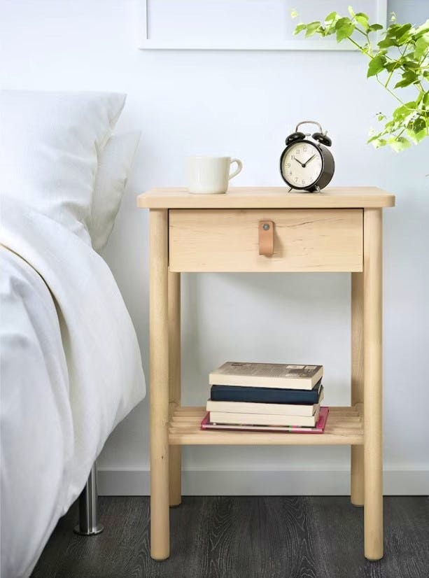 IKEA BJÖRKSNÄS Bedside Table, Birch, £99