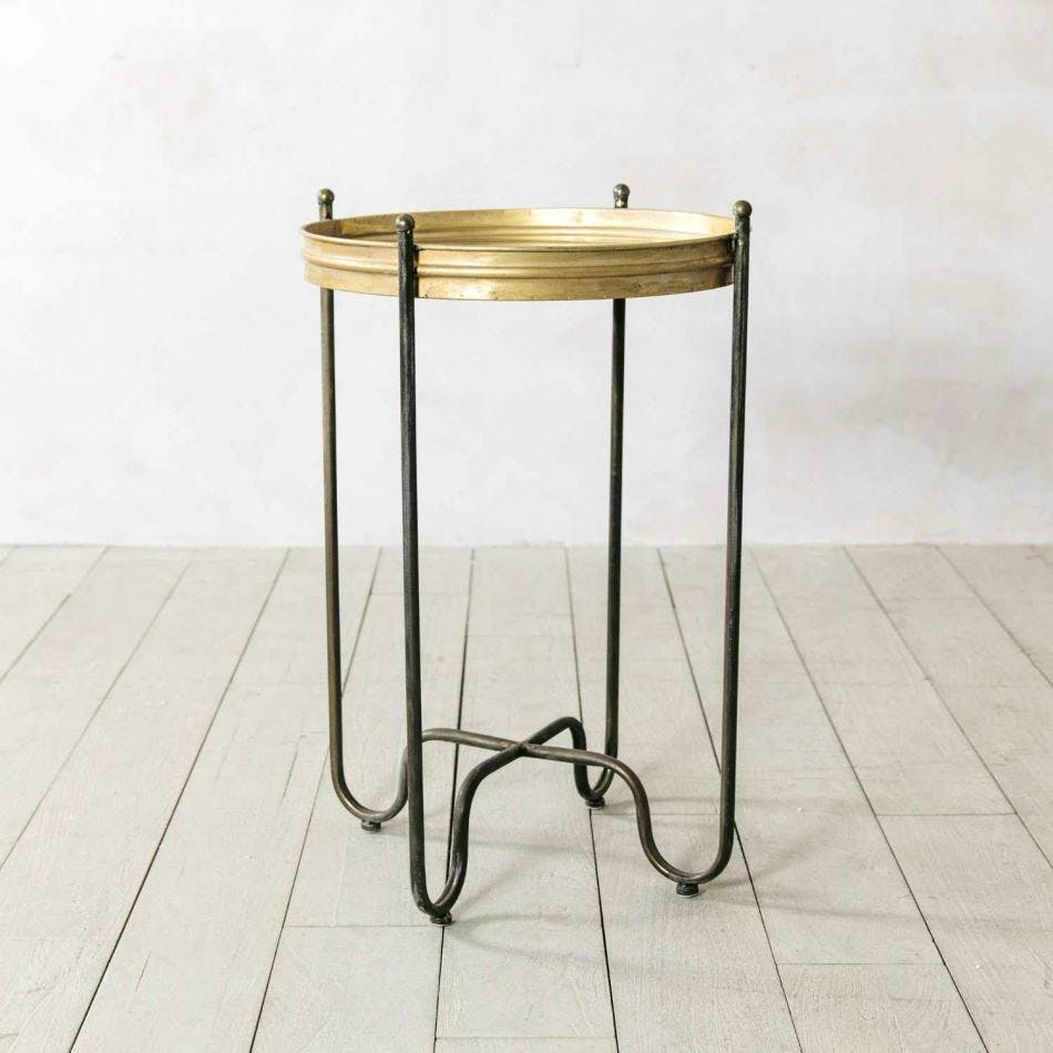 Graham & Green Rosace Round Side Table, NOW £93.75