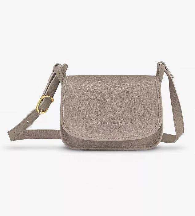 John Lewis Longchamp Le Foulonne Small Leather Bag, £315