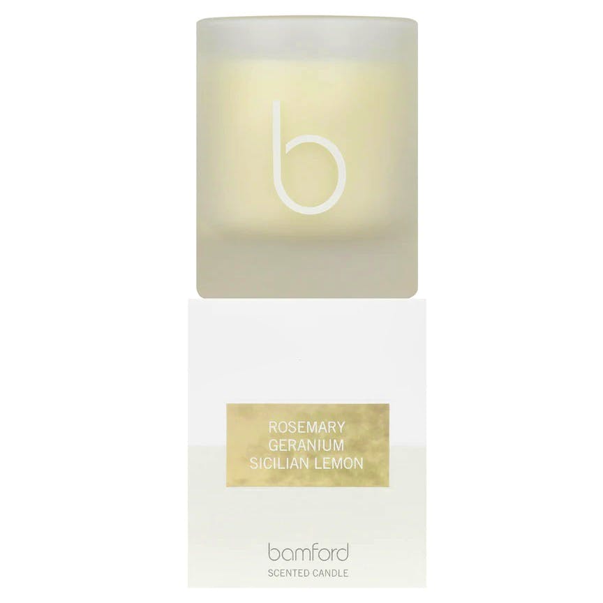 Bamford Rosemary, Geranium And Sicilian Lemon Candle, £35