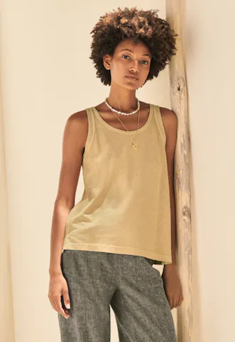 Panelled Vest