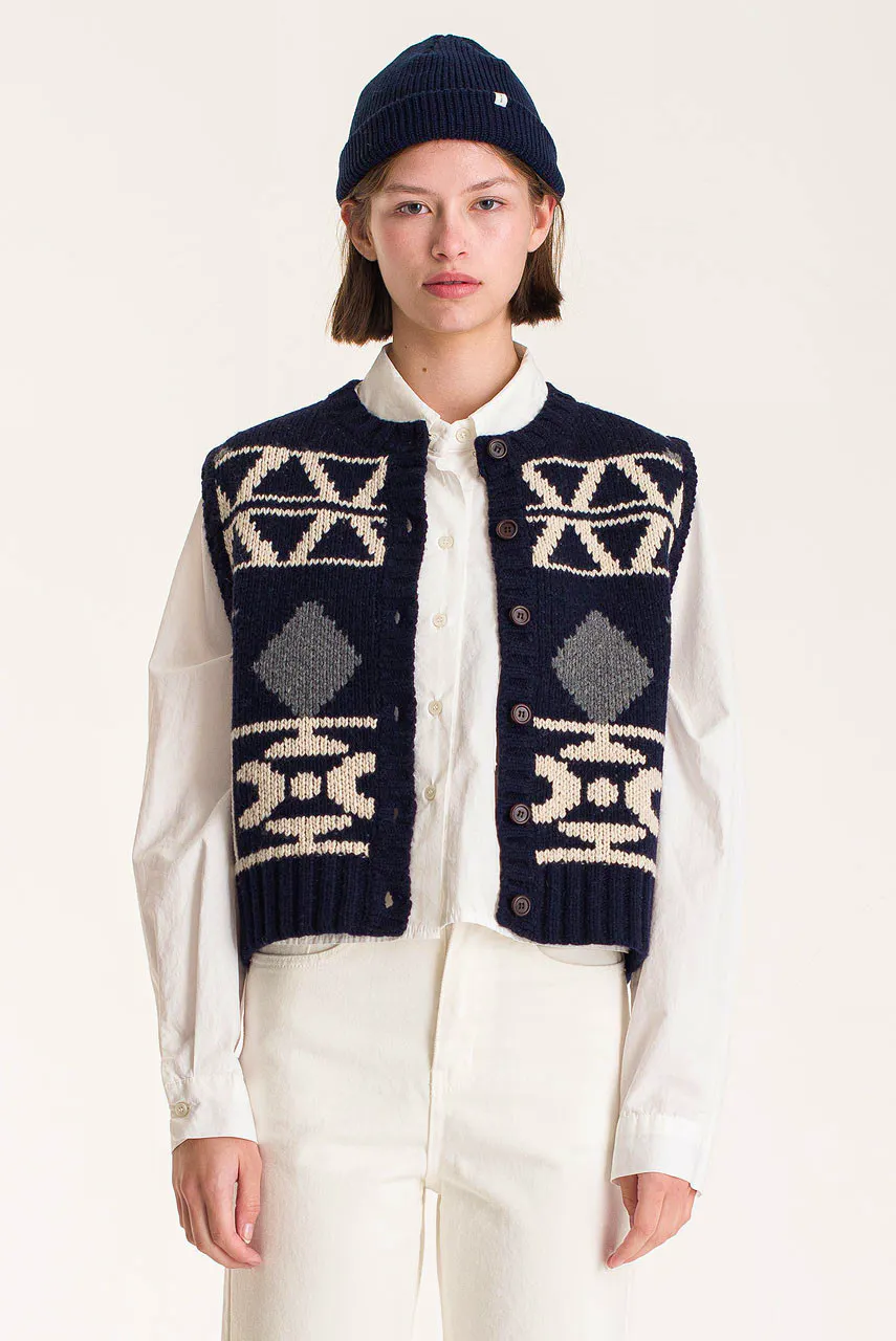 Nordic Open Vest, Navy £69