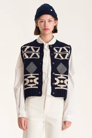 Nordic Open Vest, Navy
