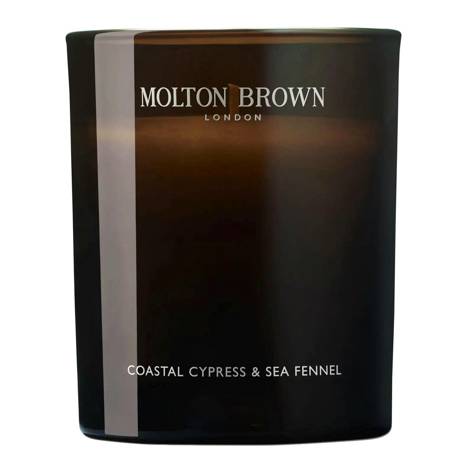 Molton Brown Coastal Cypress and Sea Fennel Candle, £42