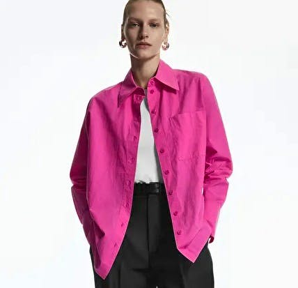 Cos Oversized Long-sleeve Shirt, £59