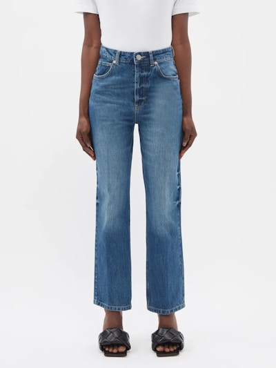 Raey Organic-Cotton, Straight Leg Jeans, £160
