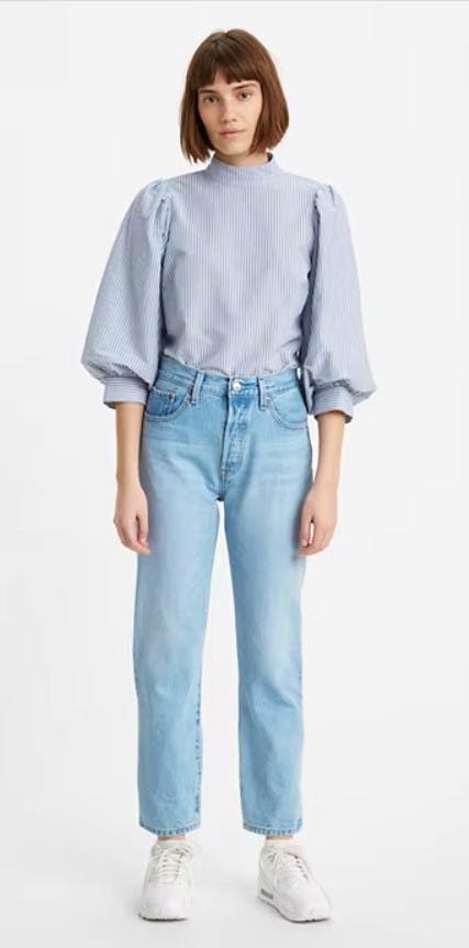 Levi’s 501 Cropped Jeans, £100