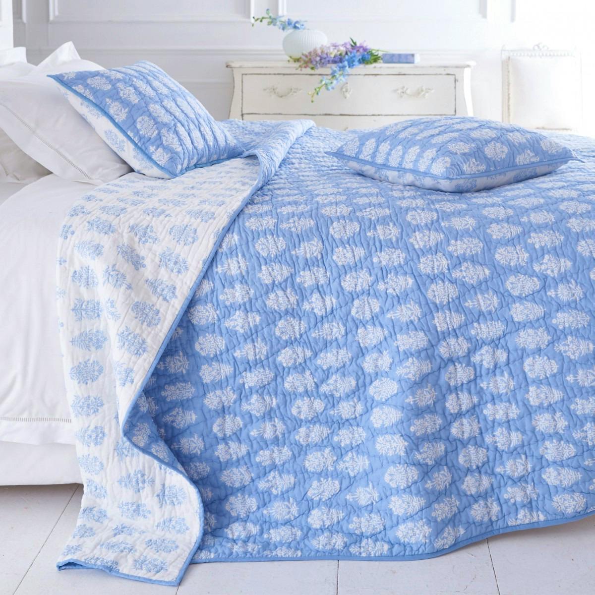 Cologne & Cotton Avignon Quilt And Cushions, from £40.50