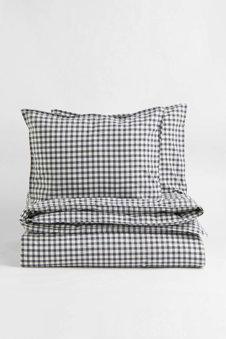 H&M Home Patterned Double/King Duvet Cover Set, £59.99