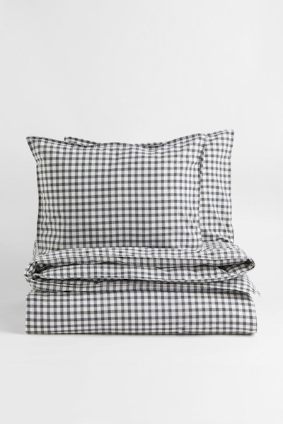 H&M Home Patterned Double/King Duvet Cover Set, £59.99