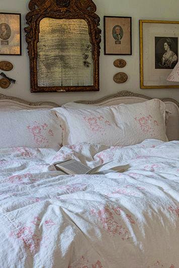 Cabbages & Roses Hatley Pink Duvet Set, £450