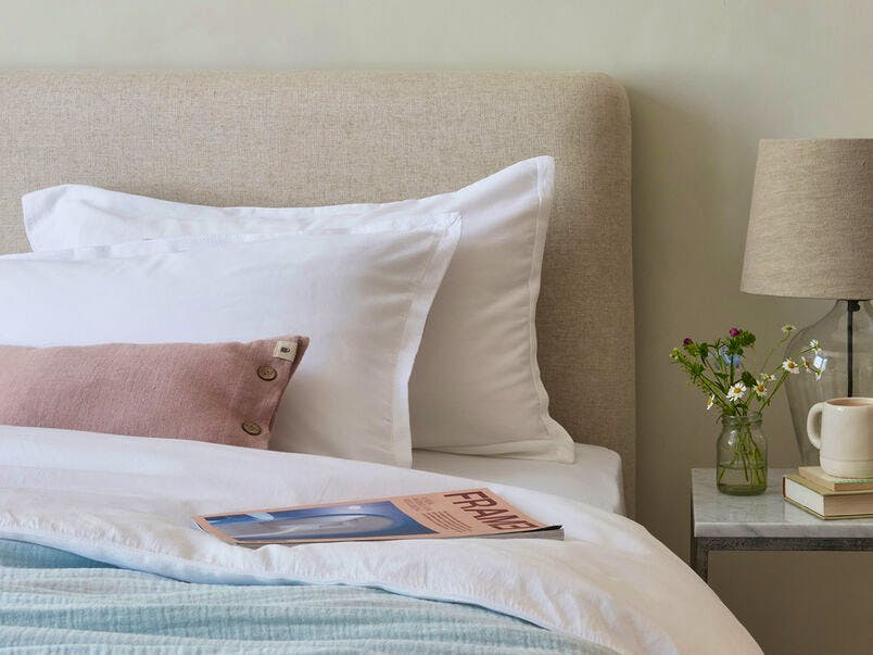 Loaf Lazy Cotton With Embroidered Edge, from £25