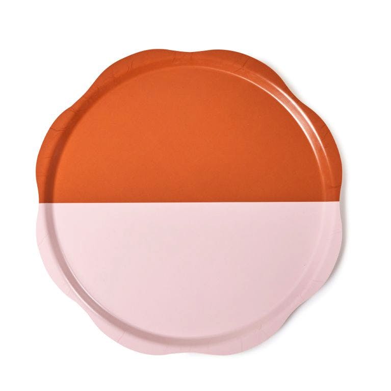 The Conran Shop Flora Two Tone Tray in Reds, £45