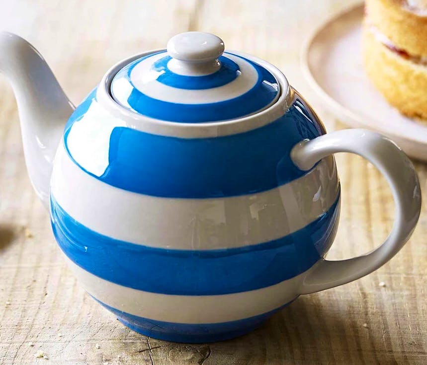 Cornishware Blue Large Betty Teapot, £55