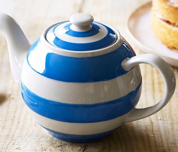 Cornishware Blue Large Betty Teapot, £55