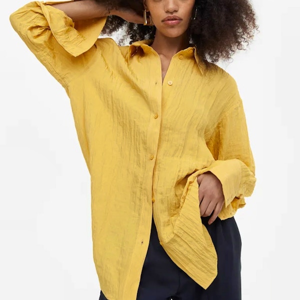 H&M Crinkled Shirt, £19.99
