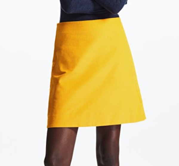 Cos Corduroy Mini Skirt, £89