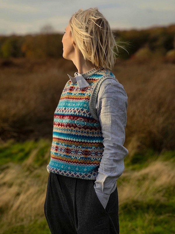 HARDIE FAIR ISLE VEST Copy