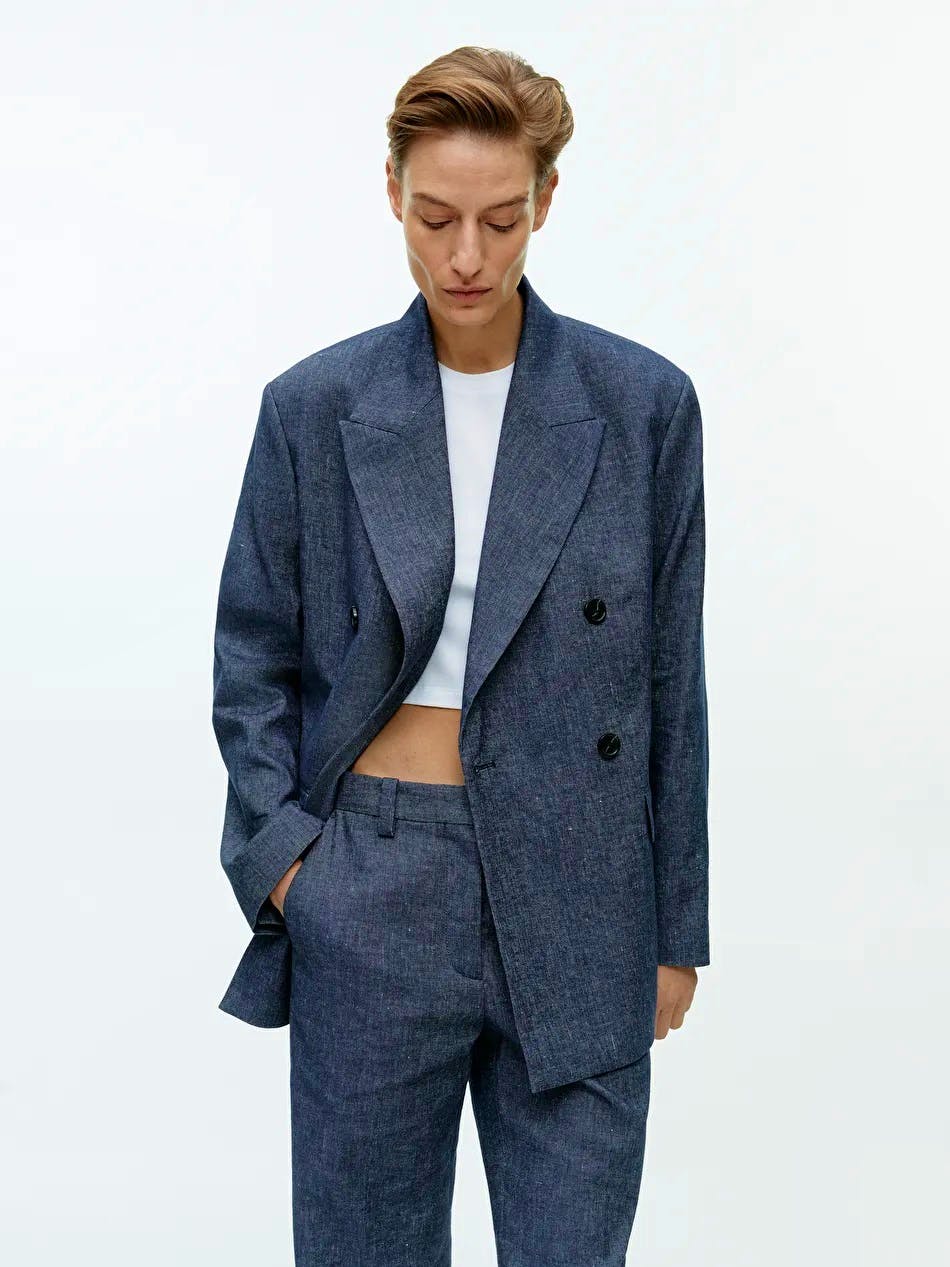 Arket Oversized Linen Blazer, £179