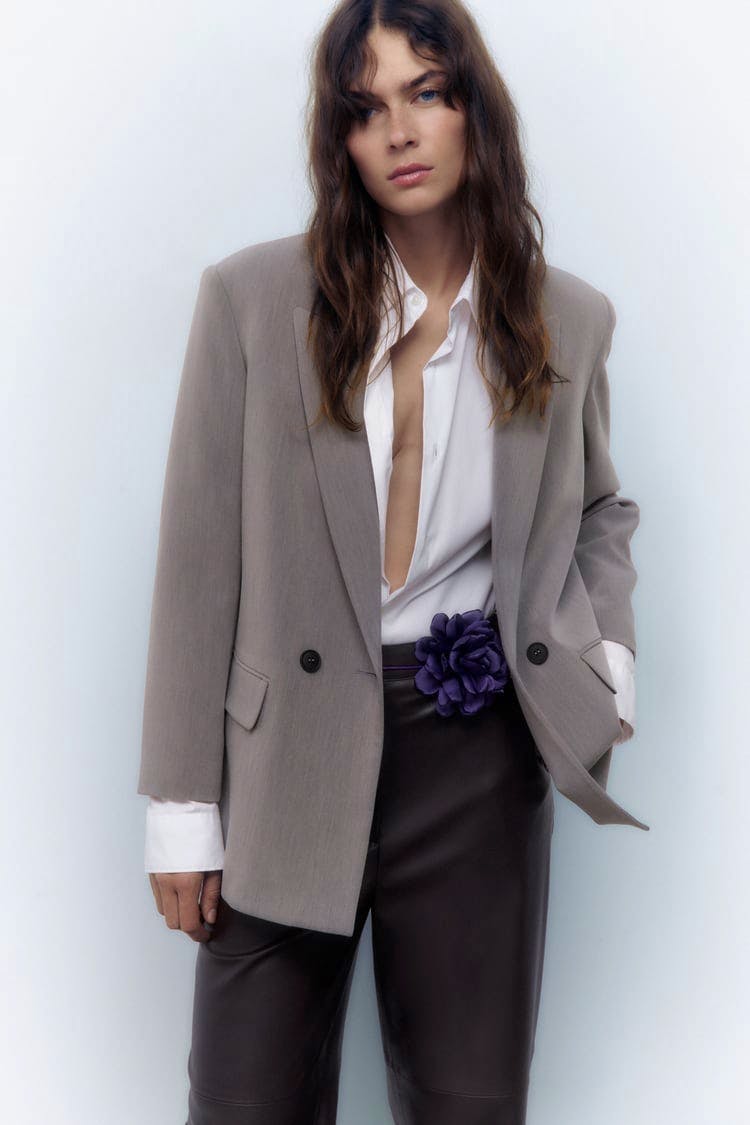 Zara Oversized Blazer, £59